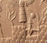 The Adda Seal, Sippar 2300 BC. British Museum, London.